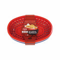 TableCraft Red, White & Blue Oval Plastic Basket - Pack of 6