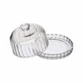 TableCraft Glass Dessert Dish with Lid
