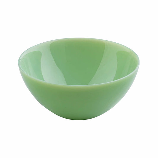 TableCraft Jadeite Glass Collection 16-Ounce Round Bowl