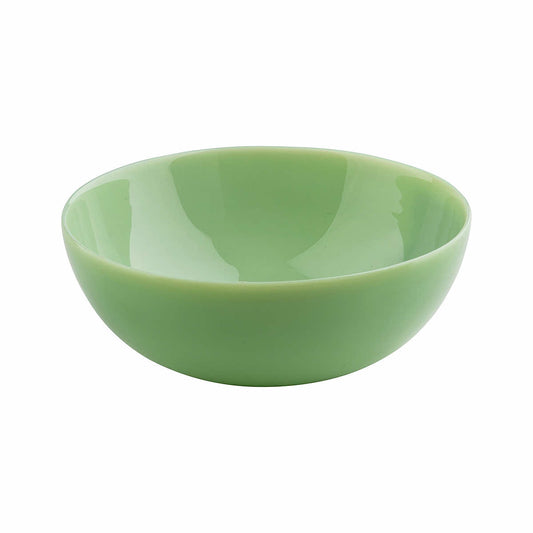 TableCraft Jadeite Glass Collection 32-Ounce Round Bowl