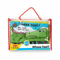 Melissa & Doug Whose Feet? Soft Activity Book