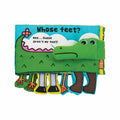 Melissa & Doug Whose Feet? Soft Activity Book