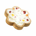 WT Collection Wildflower Enamel Daisy Tray Small