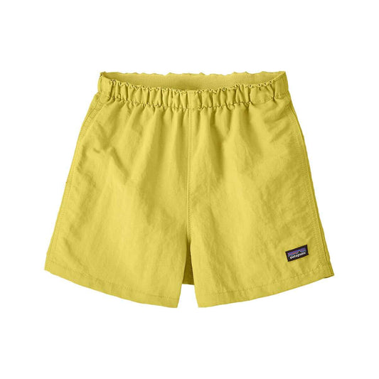 Patagonia Baby and Toddler Baggies Shorts Lemon Zest