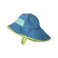 Patagonia Baby and Toddler Block-the-Sun Hat Shore Blue