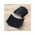 WOW GEAR GRIPmitt® Black Silicone Kitchen & BBQ Mitts - Set of 2