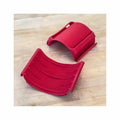 WOW GEAR GRIPmitt® Red Silicone Kitchen & BBQ Mitts - Set of 2