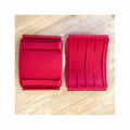 WOW GEAR GRIPmitt® Red Silicone Kitchen & BBQ Mitts - Set of 2