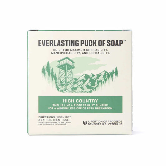 Duke Cannon High Country Everlasting Puck of Soap