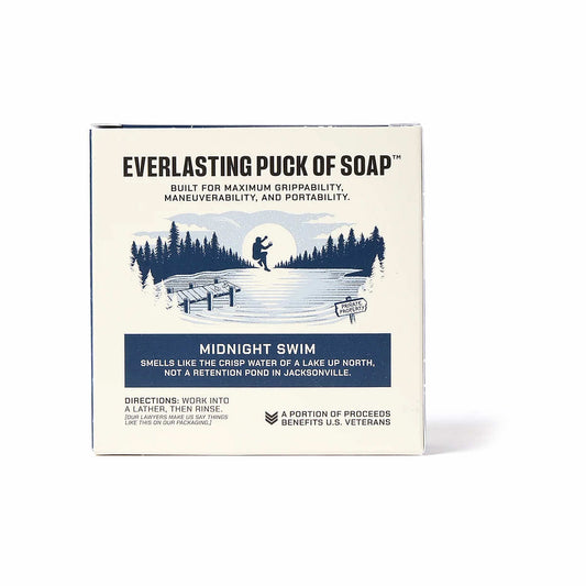 Duke Cannon Midnight Swim Everlasting Puck of Soap