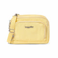 baggallini Trifecta RFID Wallet Crossbody Bag Butter Yellow