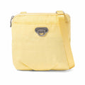 baggallini Coastal Flip Lock Mini Crossbody Bag Butter Yellow