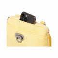 baggallini Coastal Flip Lock Mini Crossbody Bag Butter Yellow