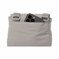 baggallini Swift Flap Mini Crossbody Bag Silver Sand