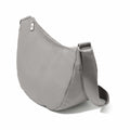 Baggallini SWIFT CRESCENT CROSSBODY Silver Sand