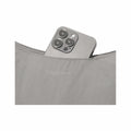 Baggallini SWIFT CRESCENT CROSSBODY Silver Sand