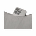 Baggallini SWIFT CRESCENT CROSSBODY  Silver Sand