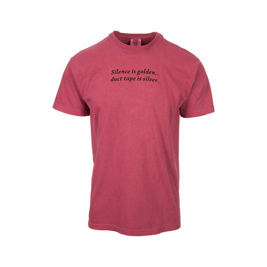 Mast General Store Duct Tape is Silver Short Sleeve T-Shirt