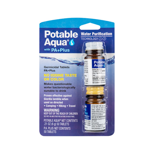 Potable Aqua Drinking Water Germicidal Tablets with PA+