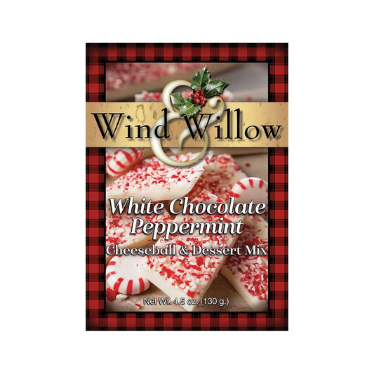 Wind & Willow White Chocolate Peppermint Cheeseball & Dessert Mix