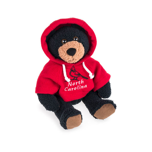 North Carolina Black Bear in Hoodie Plush