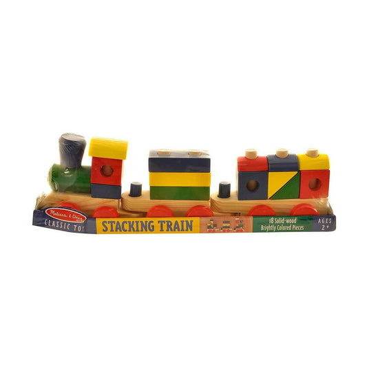 Melissa & Doug Stacking Train Toy Set - 18 Pieces