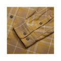 Howler Brothers Men's Harker's Plaid Flannel Shirt, Otter, alternate view 3