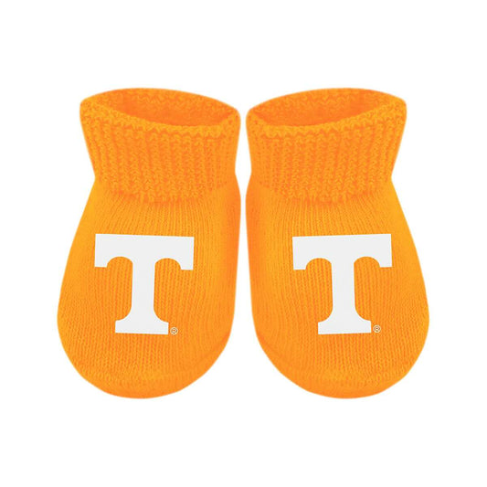 Creative Knitwear University of Tennessee Newborn Baby Booties