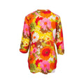 APNY Apparel Women's 3/4 Sleeve Mandarin Collar Button Up Shirt
