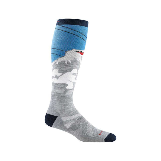 Darn Tough Men's Heady Yeti Over-the-Calf Midweight Ski & Snowboard Socks