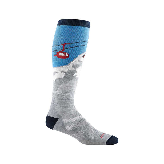Darn Tough Men's Heady Yeti Over-the-Calf Midweight Ski & Snowboard Socks