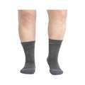 Wide Open Women's Solid Cushioned Crew Socks