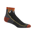 Darn Tough Men's Mountain Gray Hiker Quarter Midweight Hiking Socks