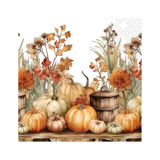 Boston International Autumn Abundance Cocktail Napkins