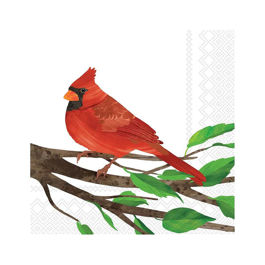 Boston International Cardinal Cocktail Napkins