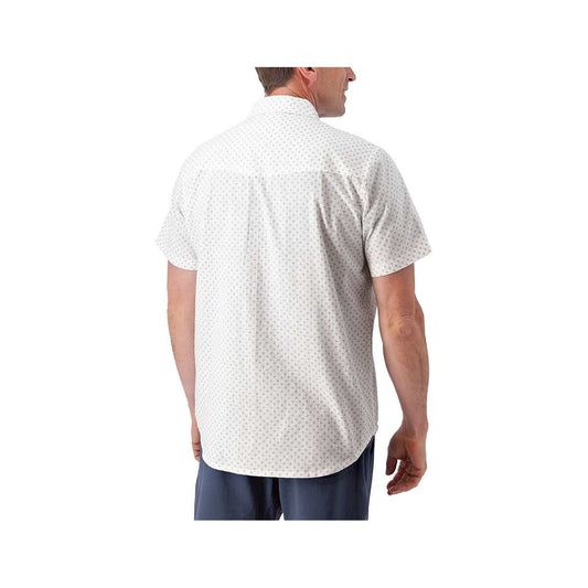 Old Ranch Men's Liam Pearl Snap Short Sleeve Printed Shirt