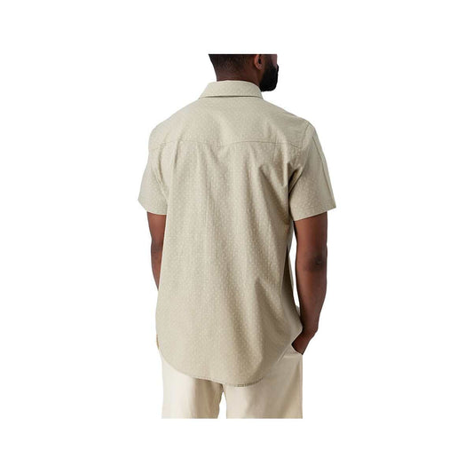 Old Ranch Men's Liam Pearl Snap Short Sleeve Printed Shirt