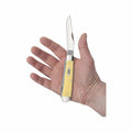 Trapper Yellow Handle Knife