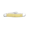 Yellow Synthetic Medium Stockman Knife