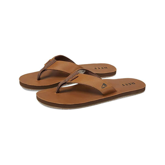 REEF Men's Leather Smoothy Sandals