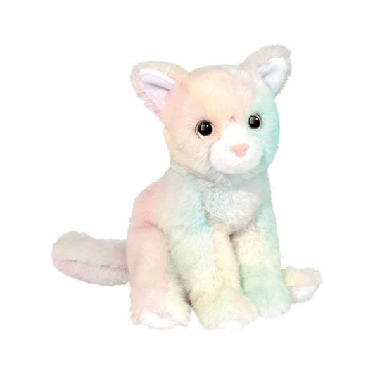 Douglas Cuddle Toys Mini Pixie Rainbow Cat Plush Toy