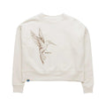 Kavu Women's Hummingbird Cropped Crew Sweatshirt