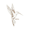Kavu Women's Hummingbird Cropped Crew Sweatshirt