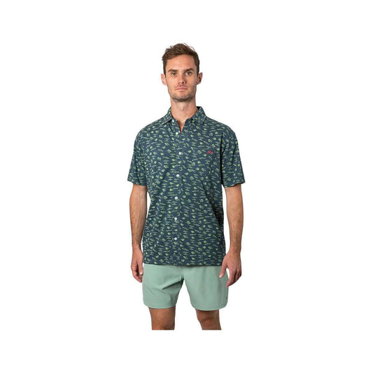 Beach & Barn Men's Rye Harvey Short Sleeve Sport Shirt