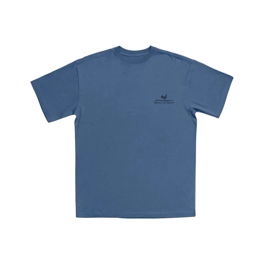 Beach & Barn Men's Rooster Can Surf Short Sleeve T-Shirt