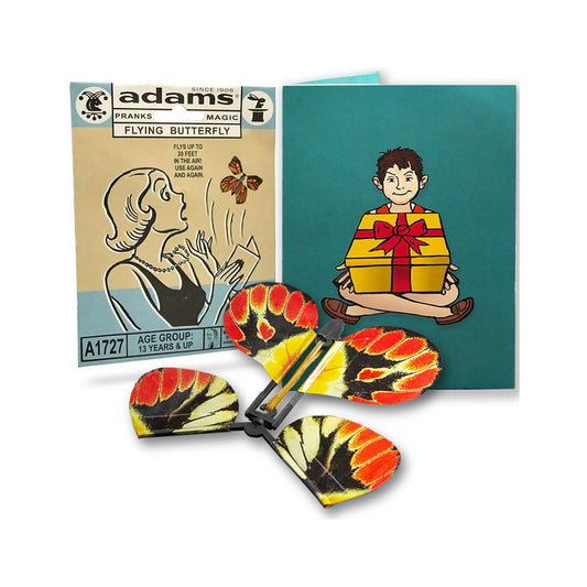 S.S. Adams Magic Flying Butterfly Trick Toy