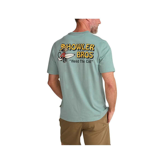 Howler Brothers Men's El Monito Surfs Blended Short Sleeve T-Shirt