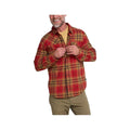 Howler Brothers Men's Harker`s Kempton Long Sleeve Plaid Flannel Shirt