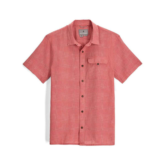 Royal Robbins Men's Hempline Spaced Short Sleeve Shirt