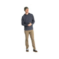 Free Fly Men's Bamboo Lightweight Fleece Hoodie, Storm Cloud, alternate view 2
